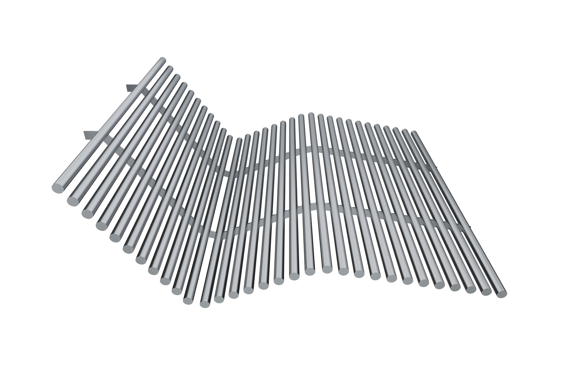 Tube bench