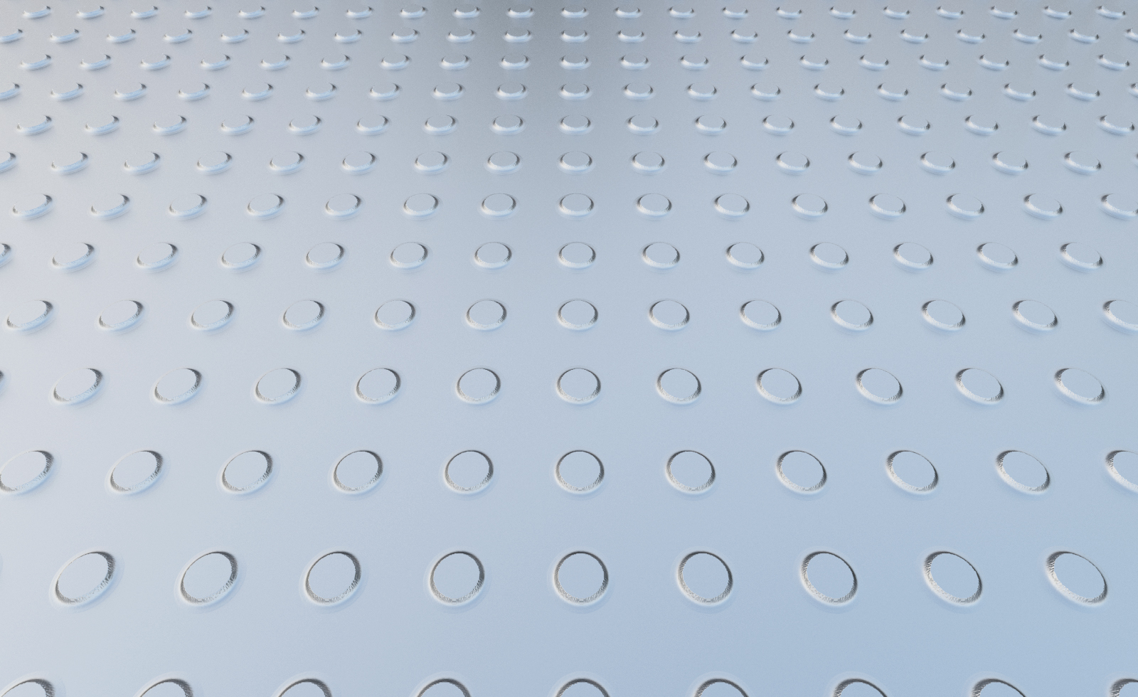 Circular Burling of Stainless Steel Surface