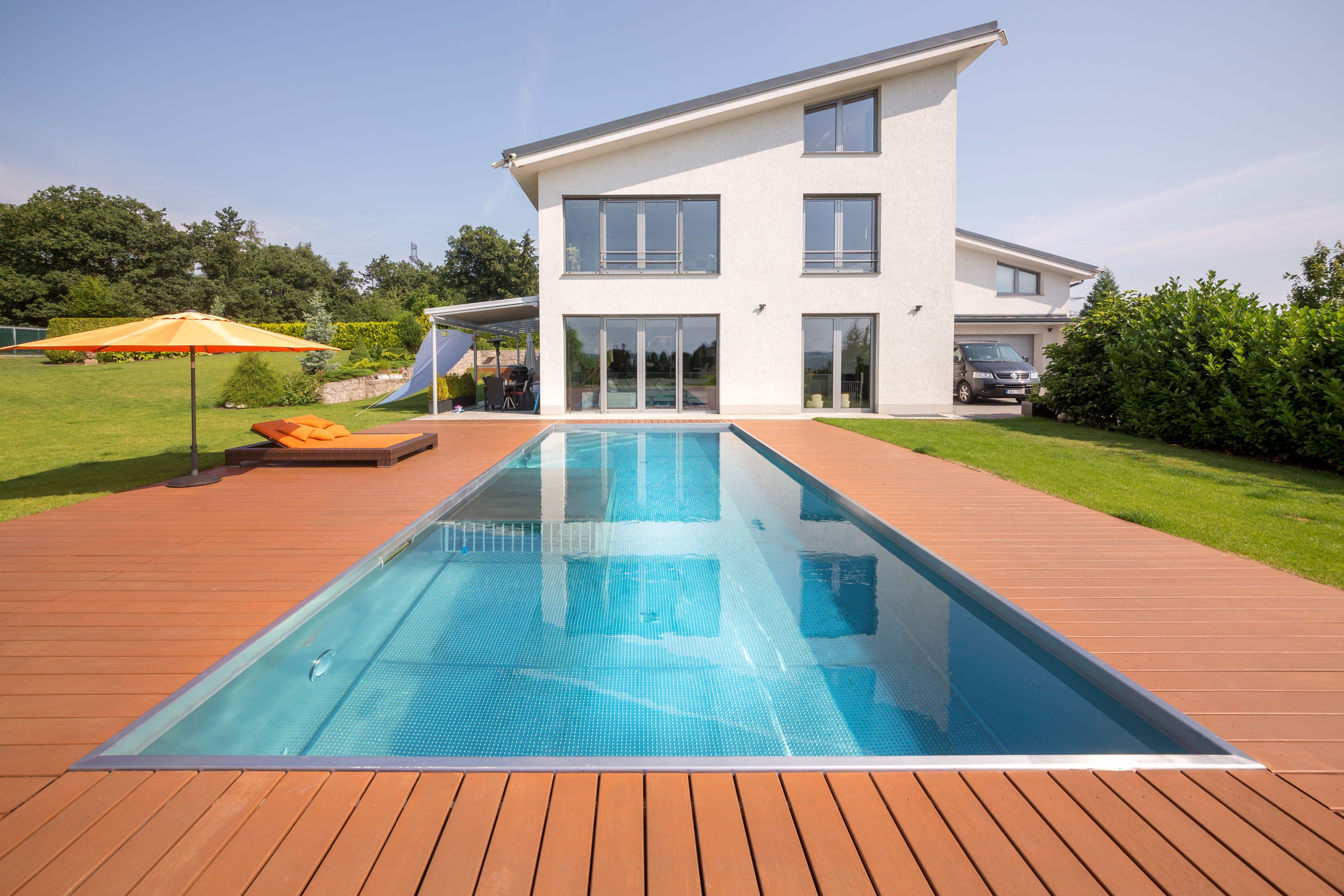 Rodinný nerezový bazén s brouzdalištěm | IMAGINOX