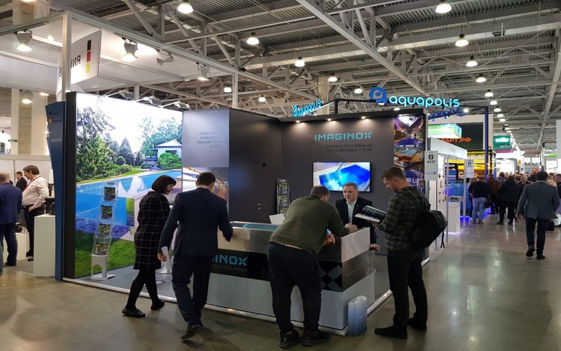 We exhibited at the international fair AQUATHERM in Moscow! | IMAGINOX GROUP