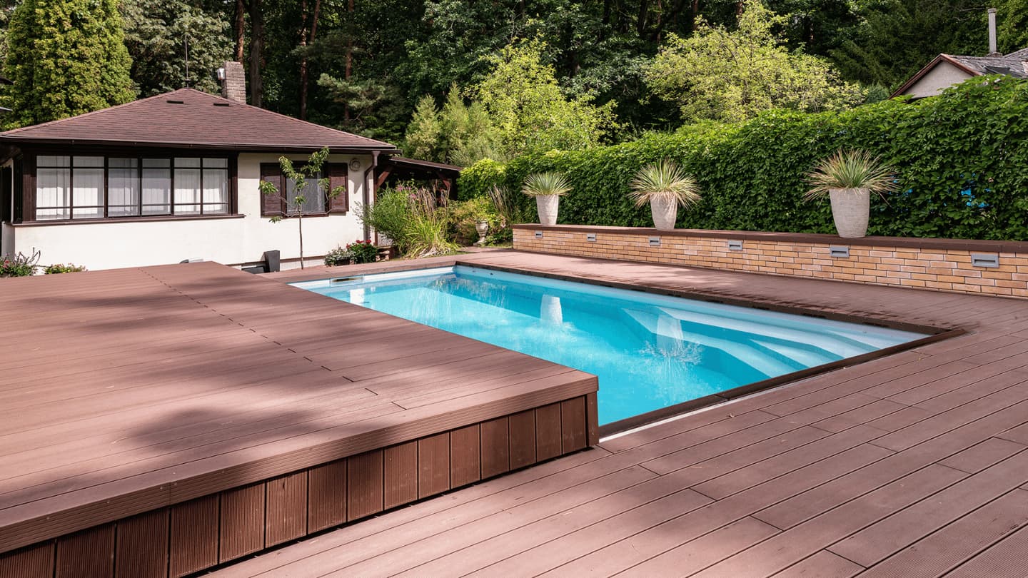 Výhody bazénového zakrytia posuvnou terasou | IMAGINOX