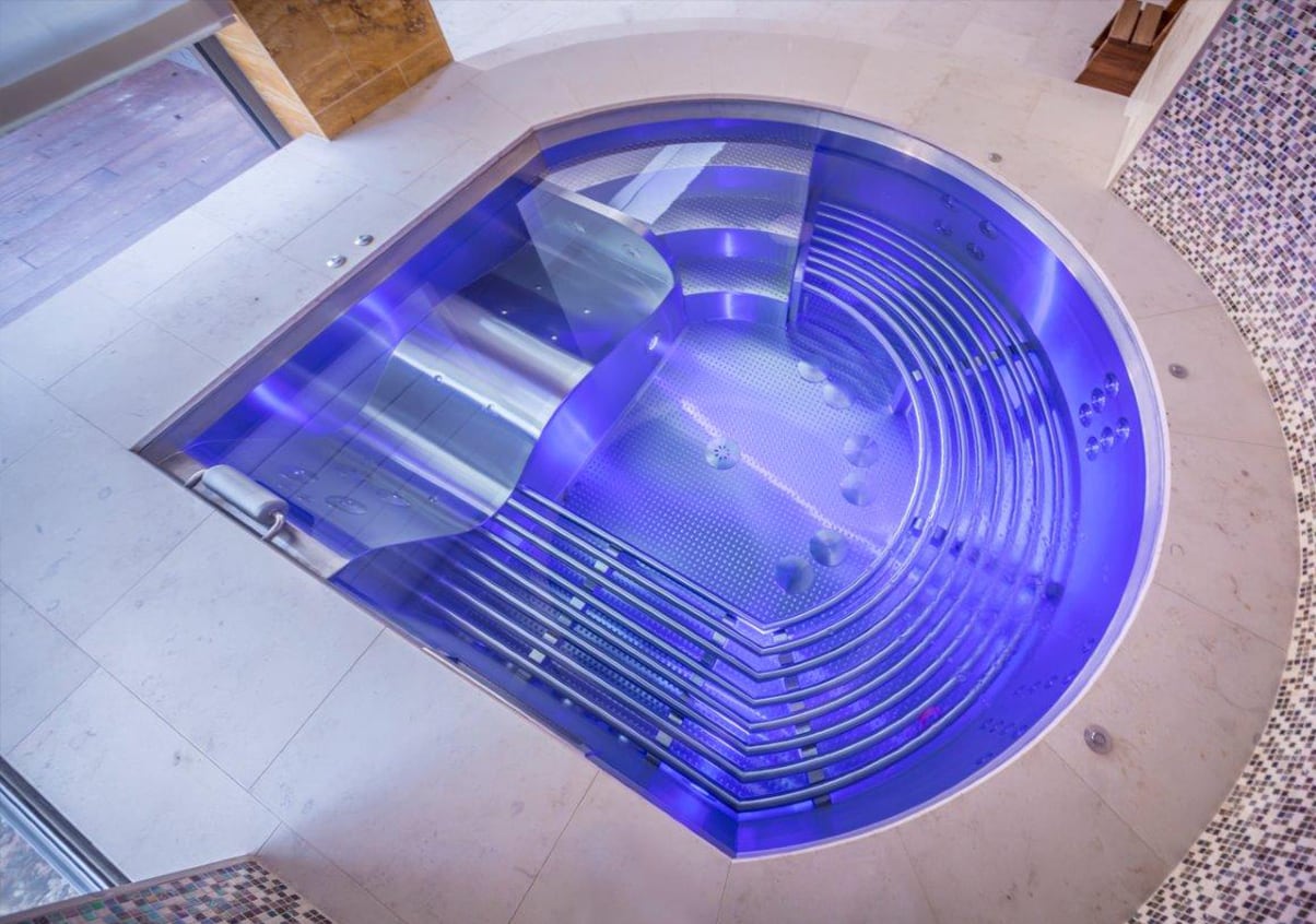 Spa in acciaio inox su misura