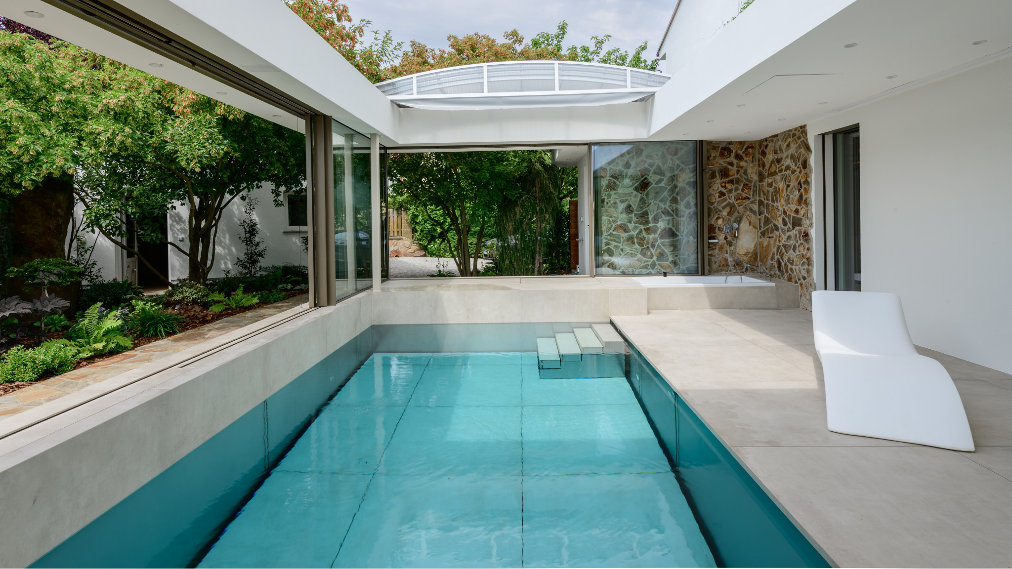 Imaginox | Luxury stainless steel pool with a movable floor for everyday life