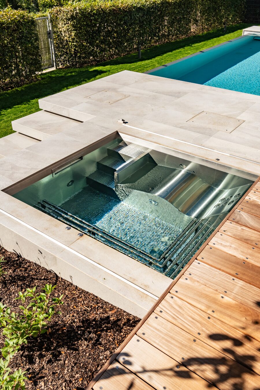 nerezova virivka imaginox na terase stainless steel whirlpool imaginox3