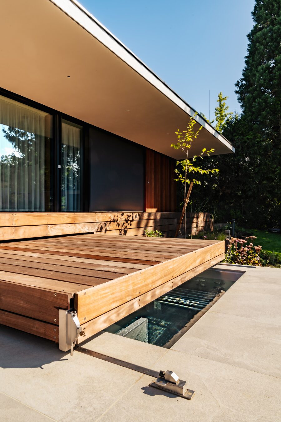 venkovni nerezova virivka imaginox na zahradu stainless steel whirlpool with mobile terracce