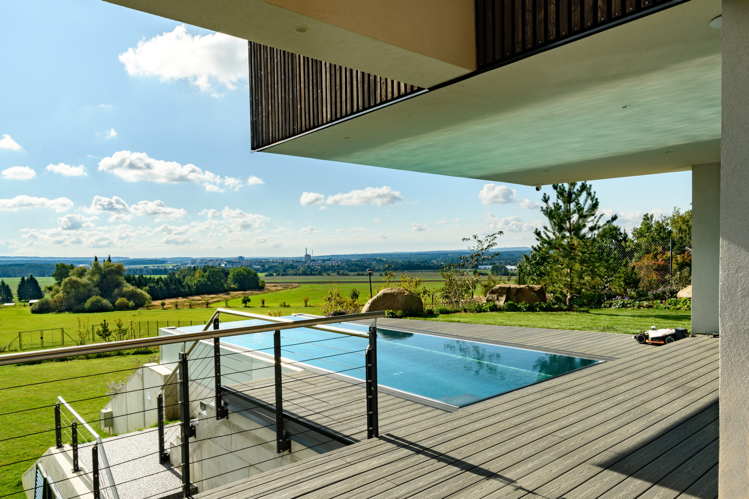 Imaginox | Stainless steel overflow pool: elegance, technology and durability in one