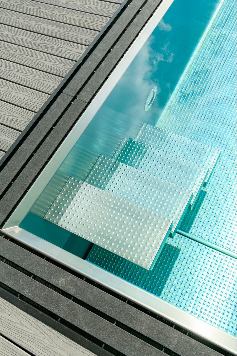 nerezovy infinity pool na zahradu nerezovy infinity pool na zahradu